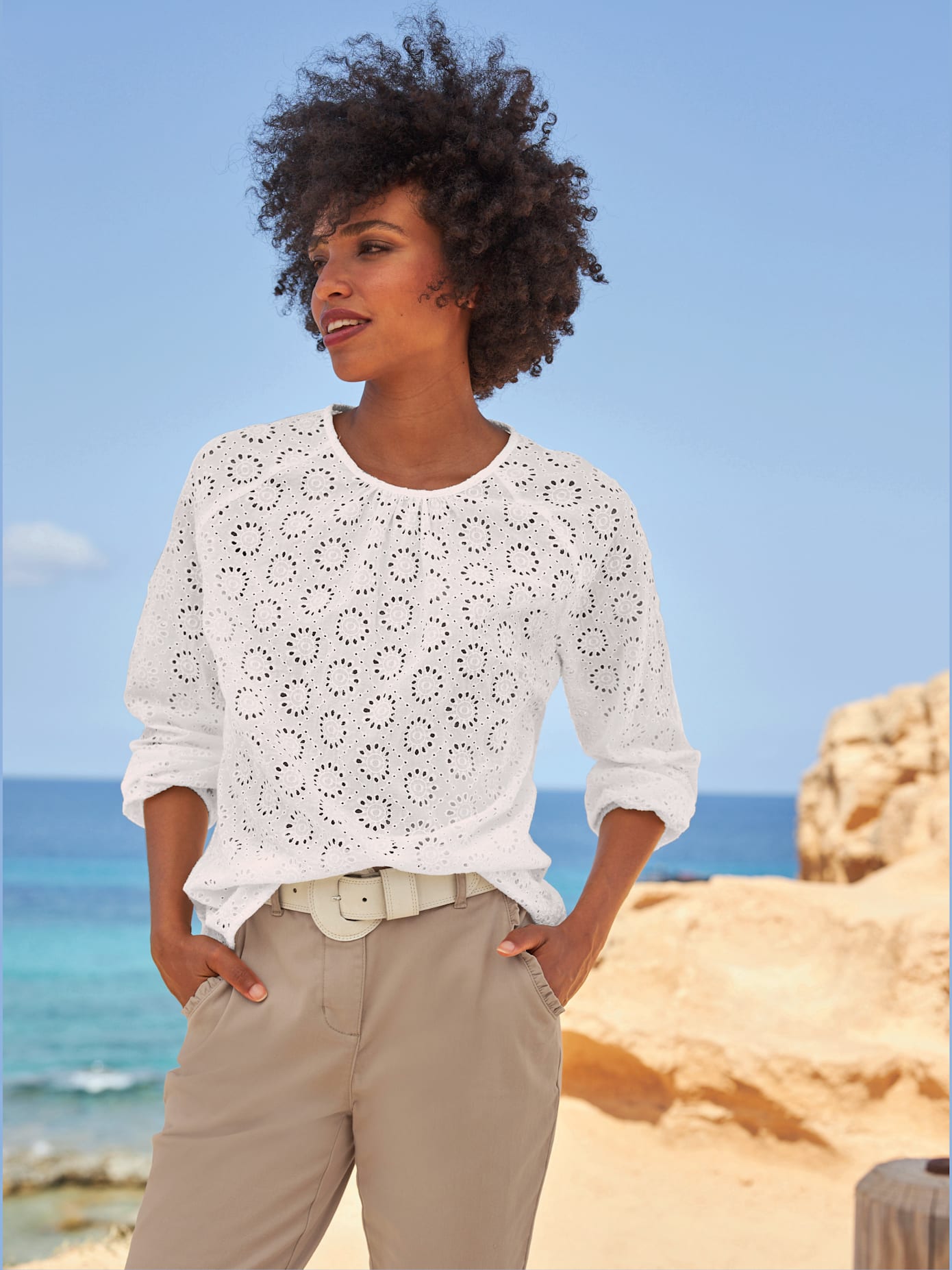 Chemisier pur coton
