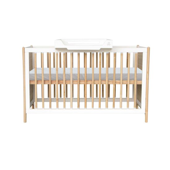Océania lit 60x120 tressage rotin   Neige        de               Théo