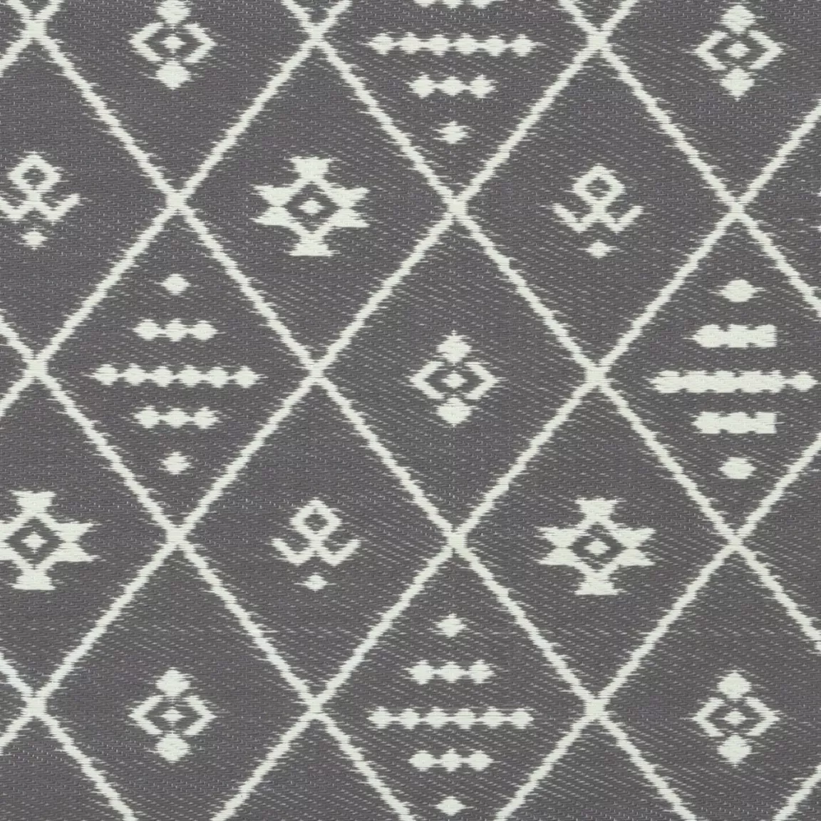 Tapis d'extérieur rectangulaire (180 x 120 cm) Inca Gris
