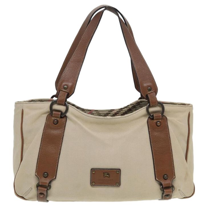 Burberry Vintage Burberry Tote Beige