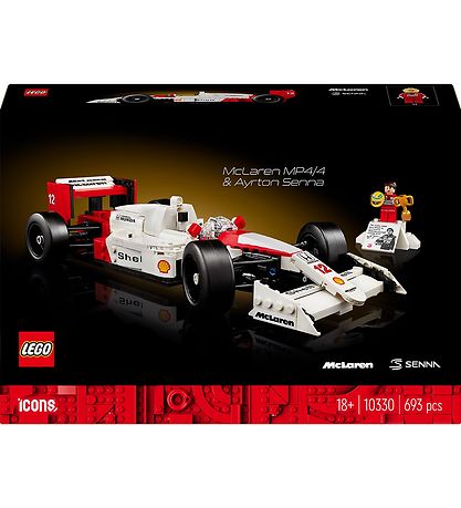 LEGO? Icons - McLaren MP4/4 og Ayrton Senna 10330 - 693 Dele