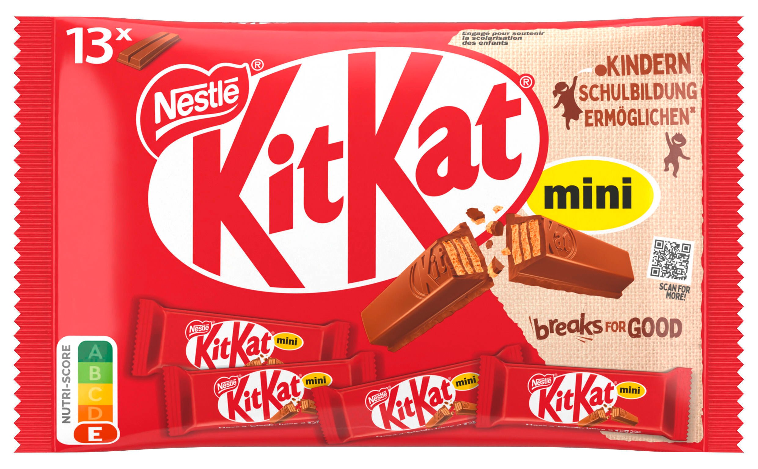 Kitkat Mini Classic Schokoriegel