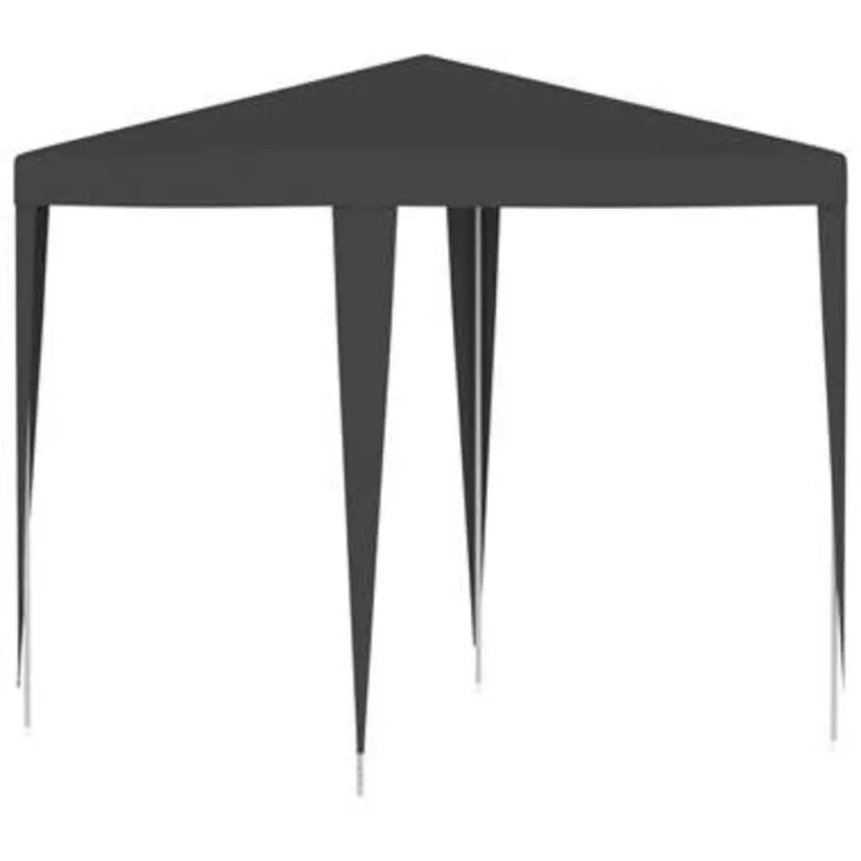 vidaXL - Partytent - Antraciet - Polyetheen