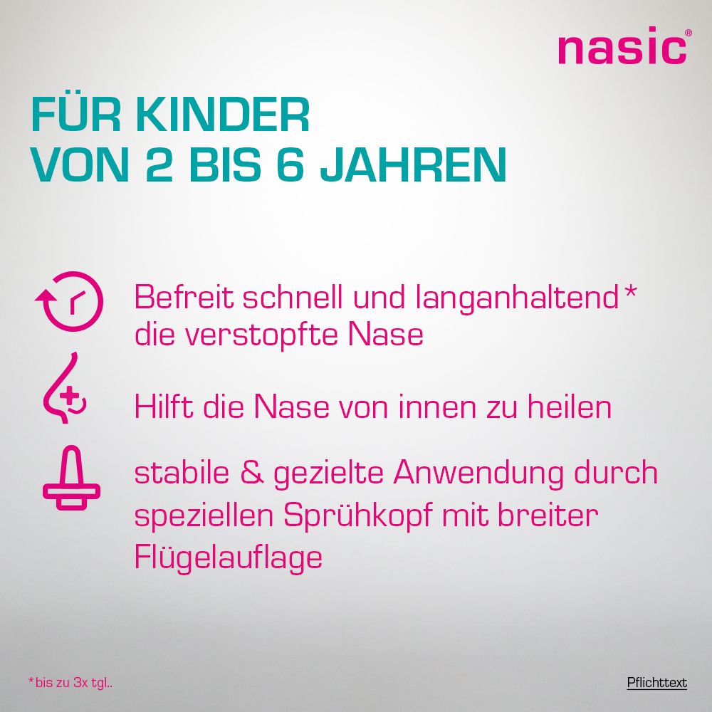 nasic® für Kinder Nasenspray