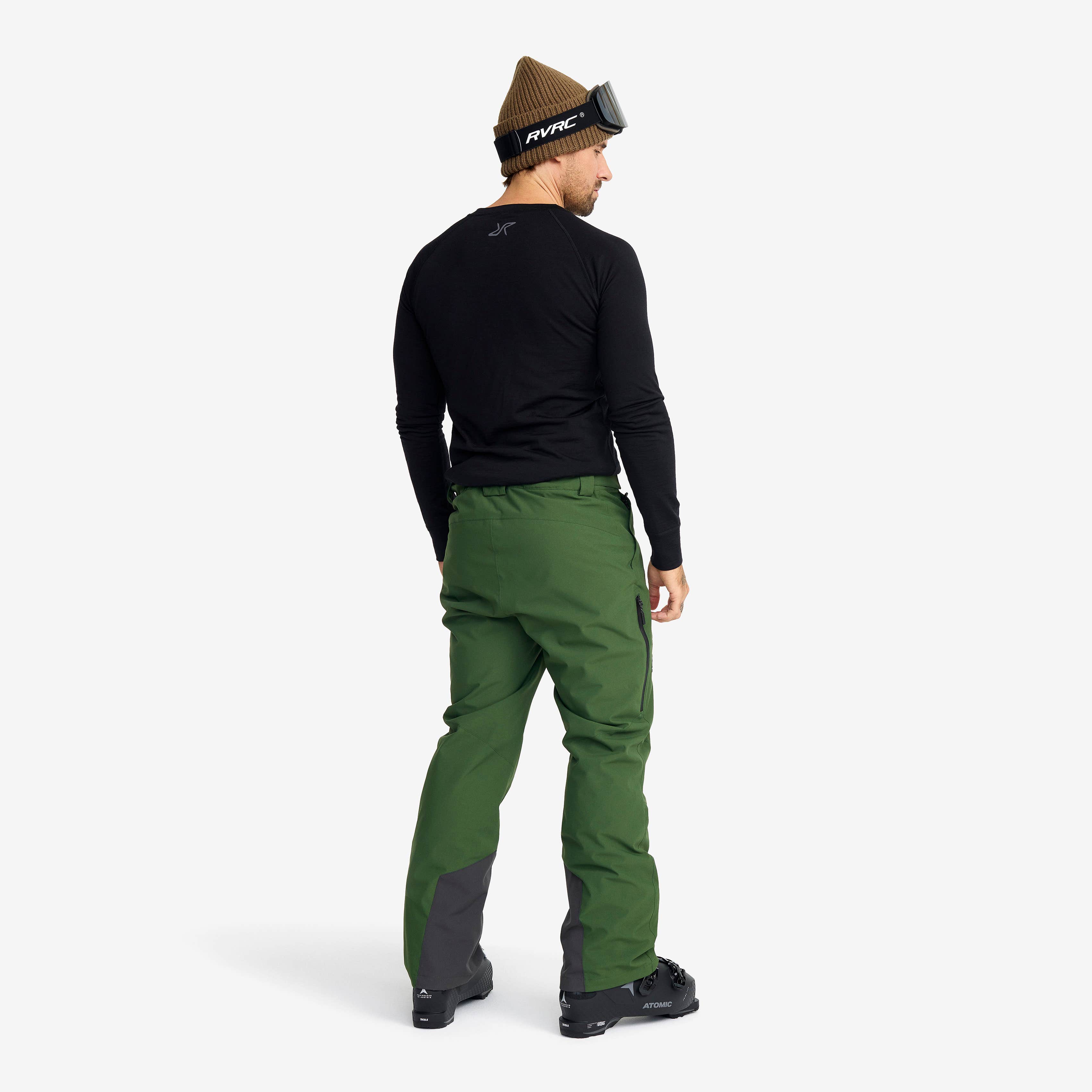 Halo 2L Insulated Snow Pants Herre Black Forest