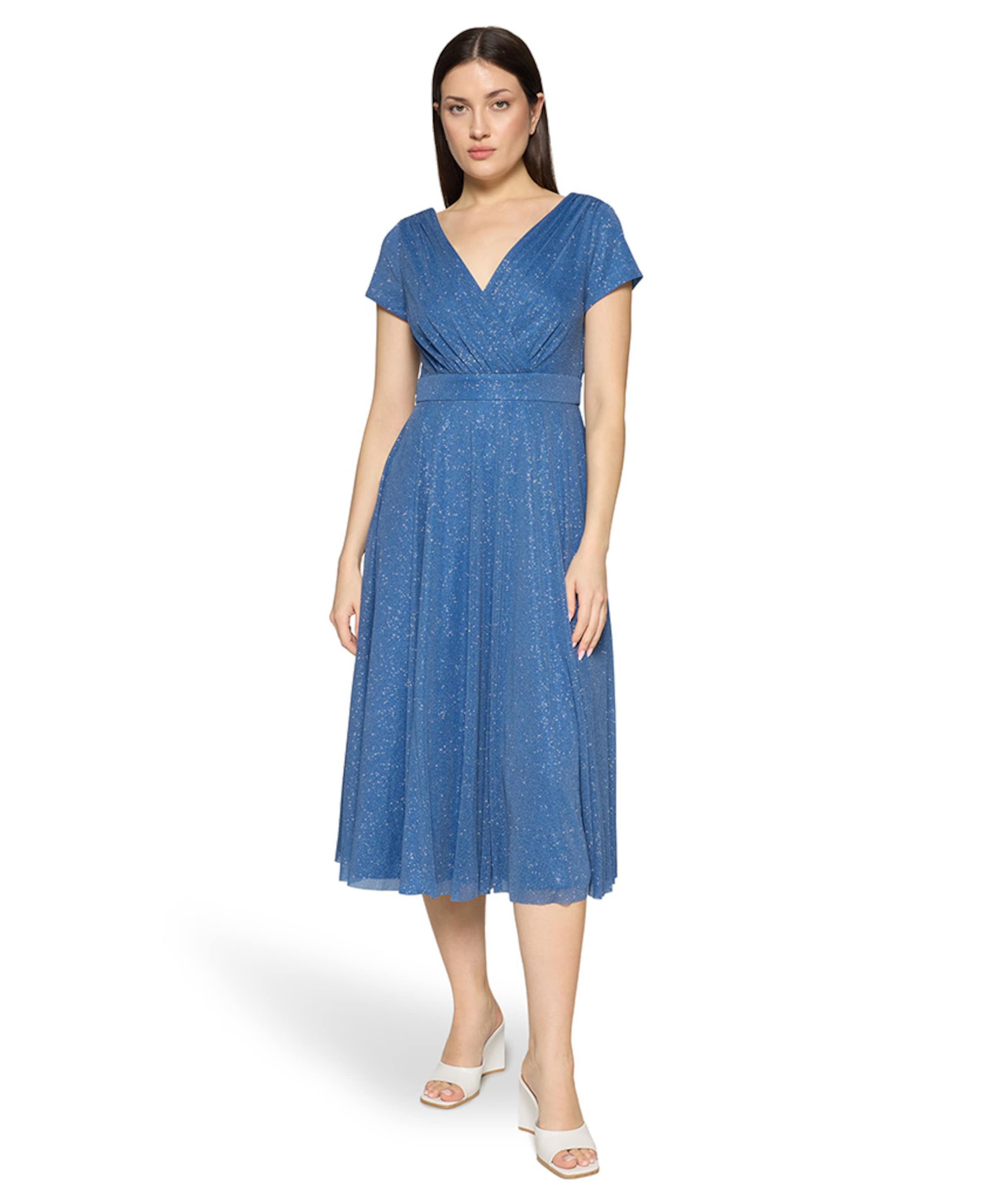Vera Mont Dames jurk blauw