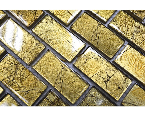 Glasmozaïek CM 4GO30 goud 30x30 cm