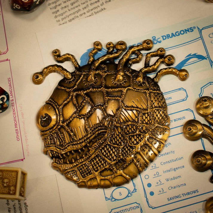 Dungeons & Dragons 50th Anniversary Beholder Twin Medallion Set