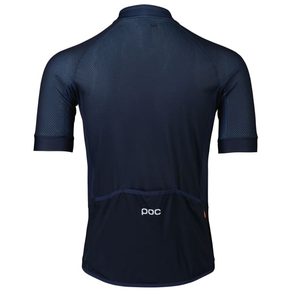 Maillot vélo POC M'S ESSENTIAL ROAD LOGO JERSEY TURMALINE NAVY