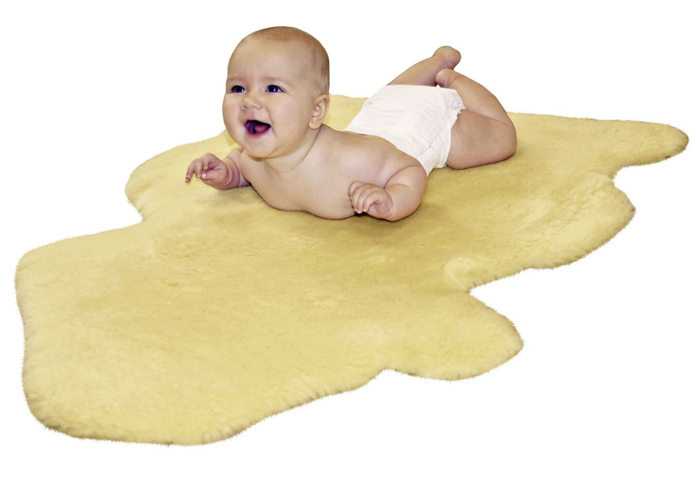 Baby-Lammfell aus hochwertigem Merino-Lammfell