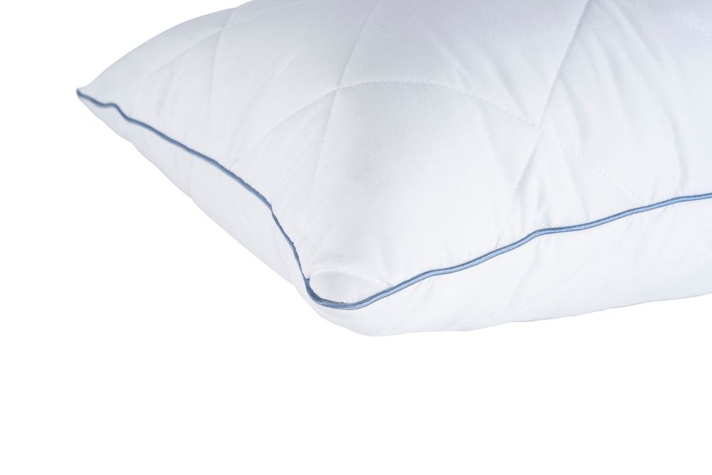 SCHLAFWOHL BASIC® Taschenfederkern Kopfkissen/Polster • mit abnehmbarem Bezug • 1er und 2er Set • Größe: 40x80cm