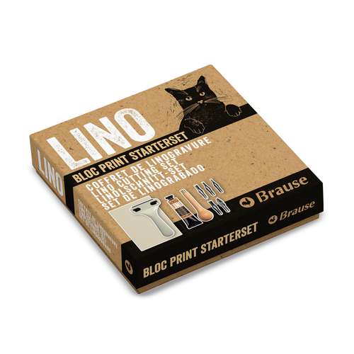 Brause Linolschnitt Komplettset, 11-tlg.