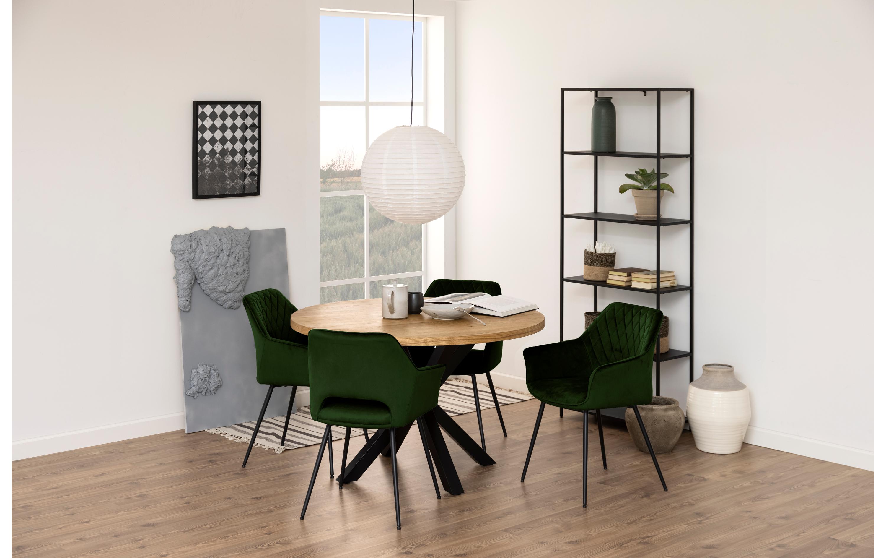 Regal Newcastle 69,5 x 30 x 185 cm, Schwarz<br>Bücherregal