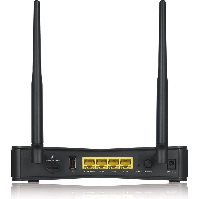 Zyxel LTE3301-PLUS routeur sans fil Gigabit Ethernet Bi-bande (2,4 GHz / 5 GHz) 4G Noir