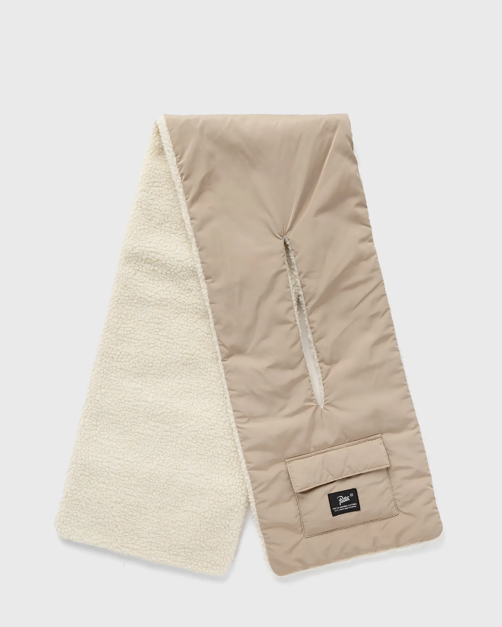 PATTA REVERSIBLE SHERPA FLEECE SCARF