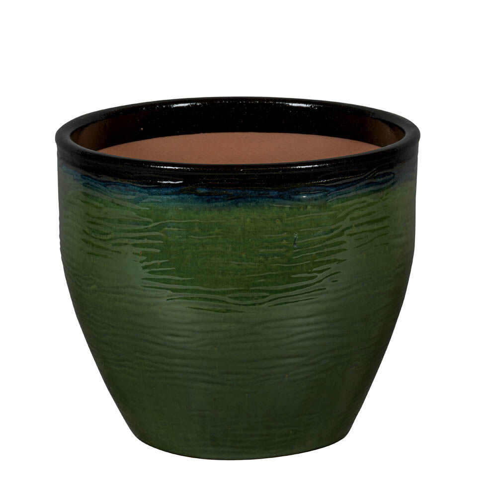 Passion for Pottery Corsica 28N - Bloempot - Jade - 27 cm
