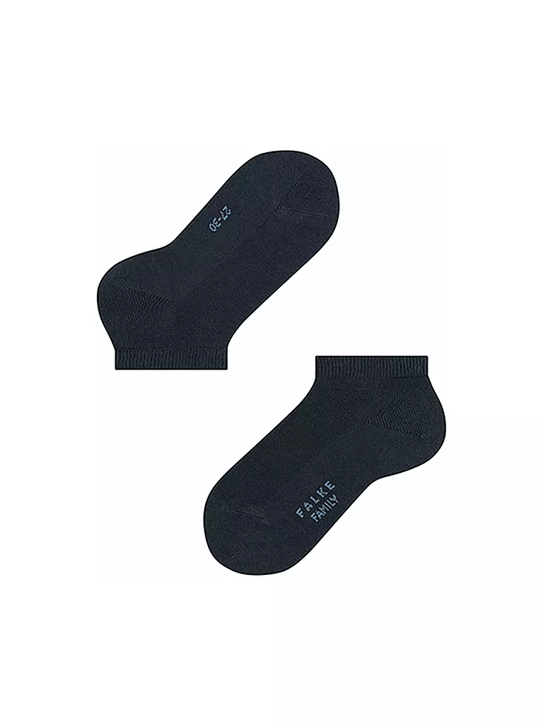 FALKE Kinder Sneakersocken Family darkmarine blau