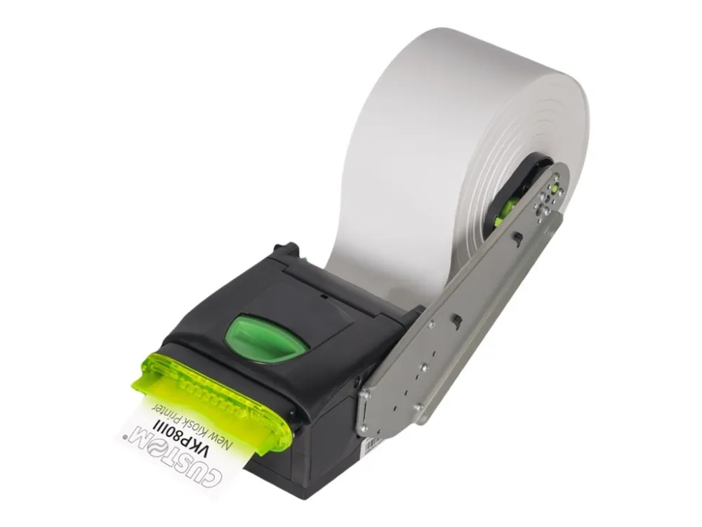 Custom VKP80III - Kvitteringsprinter - termo transfer - Rulle (8,25 cm) - 203 dpi - op til 250 mm/sek. - USB 2.0, RS232
