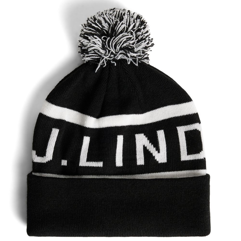Stripe Beanie Svart