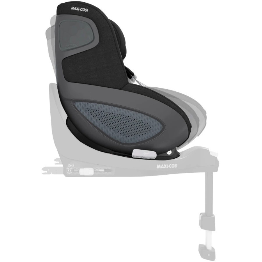 MAXI COSI Set Babyschale Coral 360 Essential Graphite plus Kindersitz Pearl 360 Authentic Black plus Basisstation FamilyFix 360