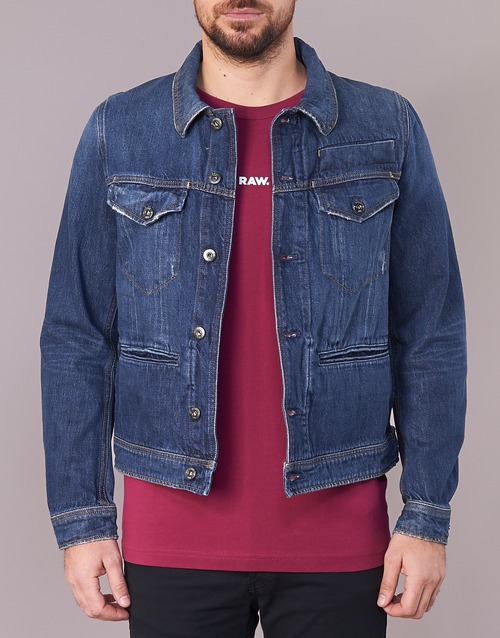 G-Star Raw - D-STAQ 3D DC S JKT - Medium Vintage Aged