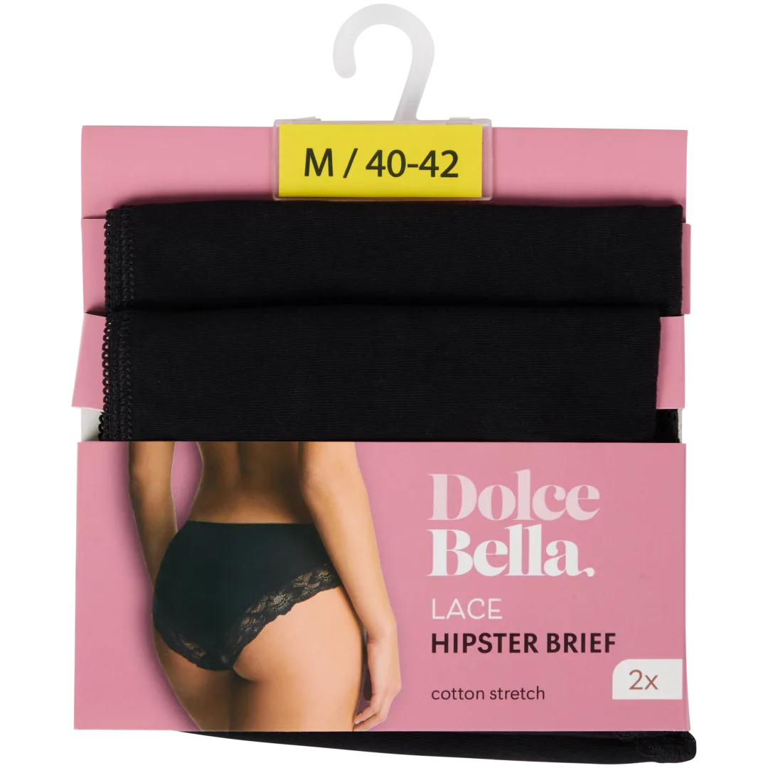 Culottes hipsters en dentelle Dolce Bella