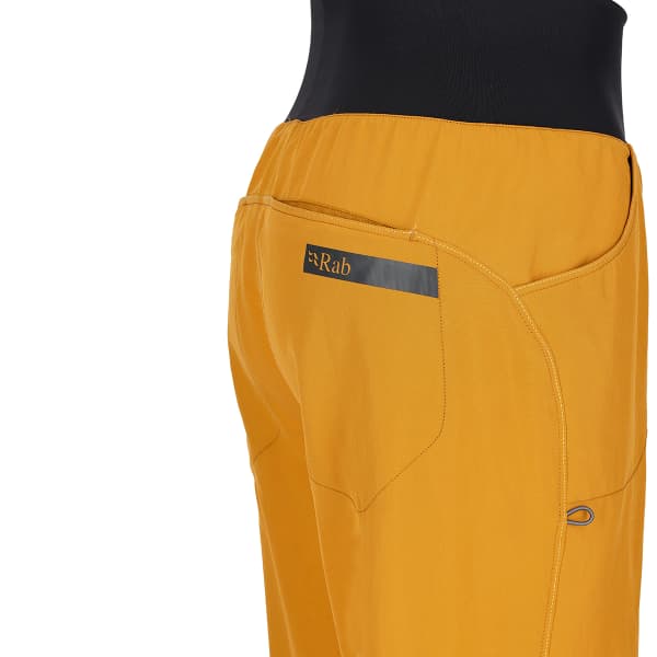 Pantalon escalade RAB OBTUSE PANTS WMNS DARK BUTTERNUT