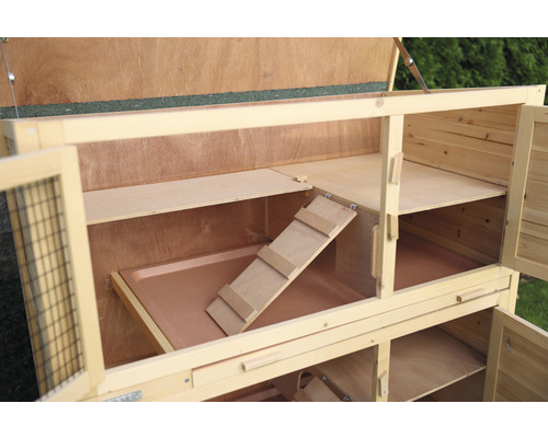 Knaagdierstal appartement flat 115 x 61 x 118 cm