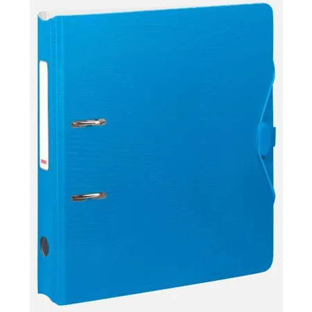 BRUNNEN Ordner „WAVE“ Colour Code azur, 5 cm, DIN A4