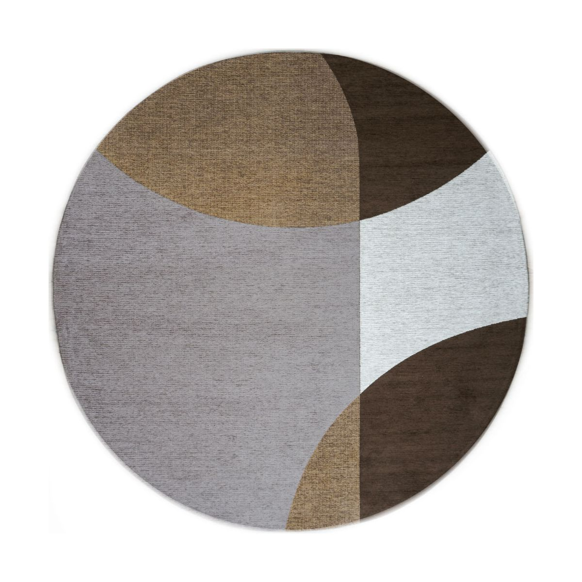 Vloerkleed Eli Brown ø200 cm