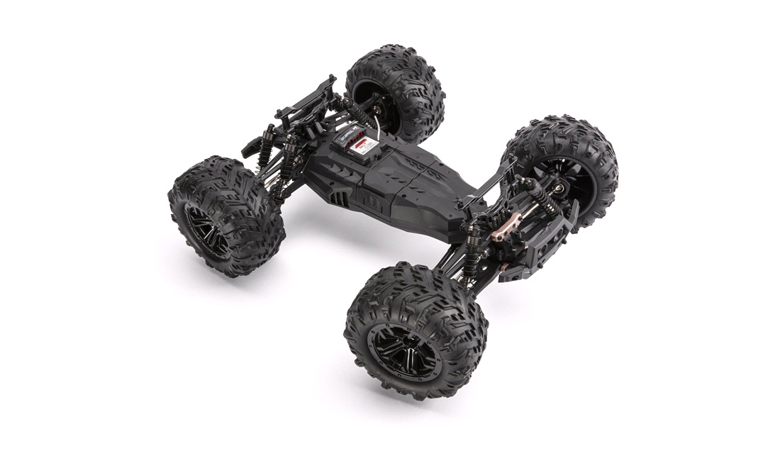 Fjernstyret bil 40 km/t Monster Truck 4WD Li-Po 2S 7.4V-1600mAh