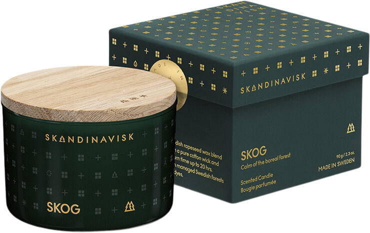 Skandinavisk SKOG Scented Candle w Lid 90g