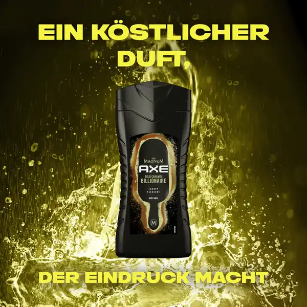 Duschgel Magnum Gold Caramel Billionaire