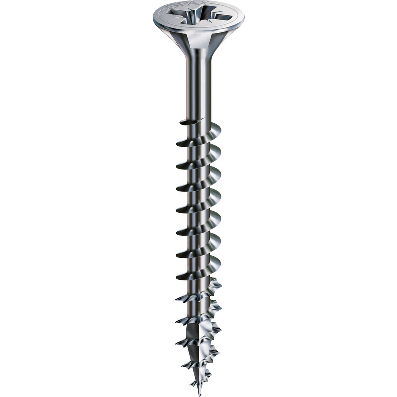 Spax universele schroeven platkop voldraad 5x80mm PZ2