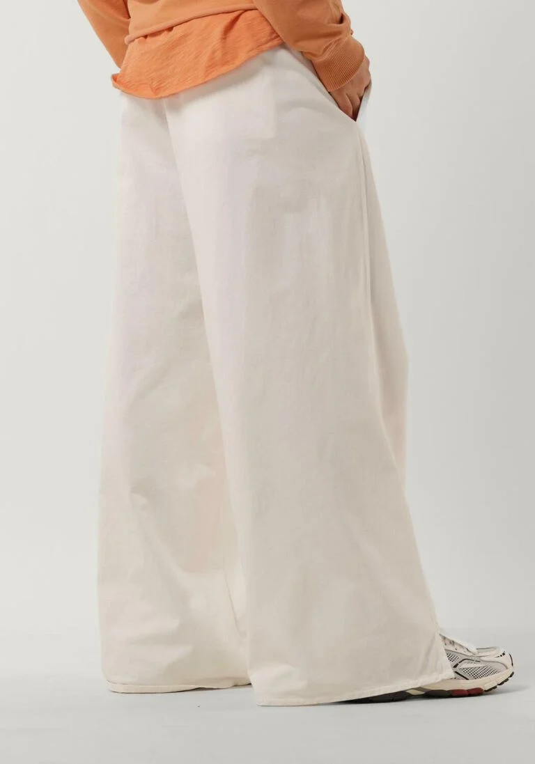 10DAYS ecru 10days wijde broek dry jersey culotte