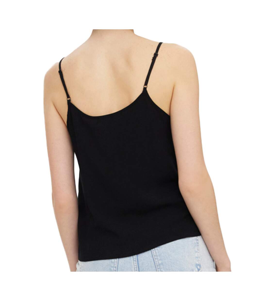 Débardeurs Noir Femme Vero Moda Vmvica Button