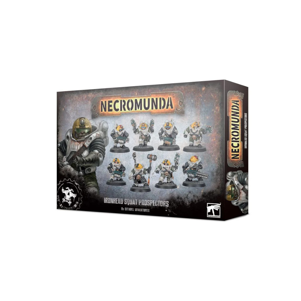 Necromunda : Gang - Ironhead Squat Prospectors
