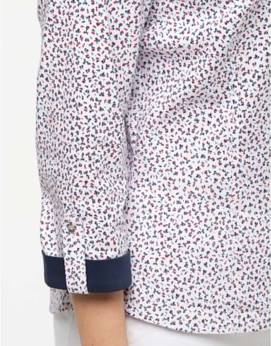 Chemisier coton fleuri