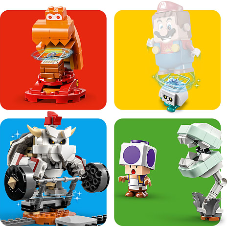 LEGO® Super Mario™ Dry Bowsers slotskamp – udvidelsessæt 71423