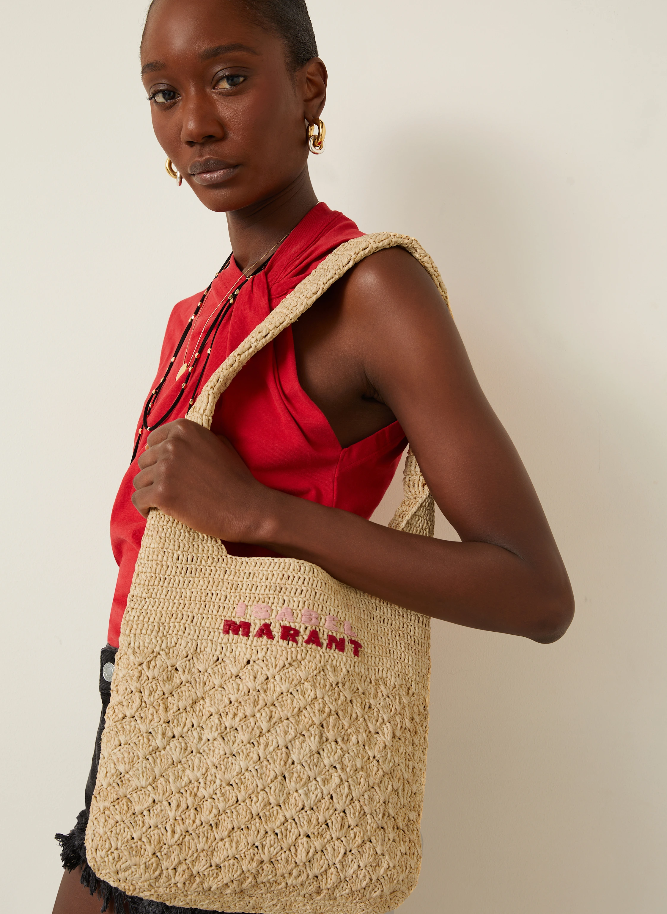 ISABEL MARANT Schultertasche PRAIA SMALL