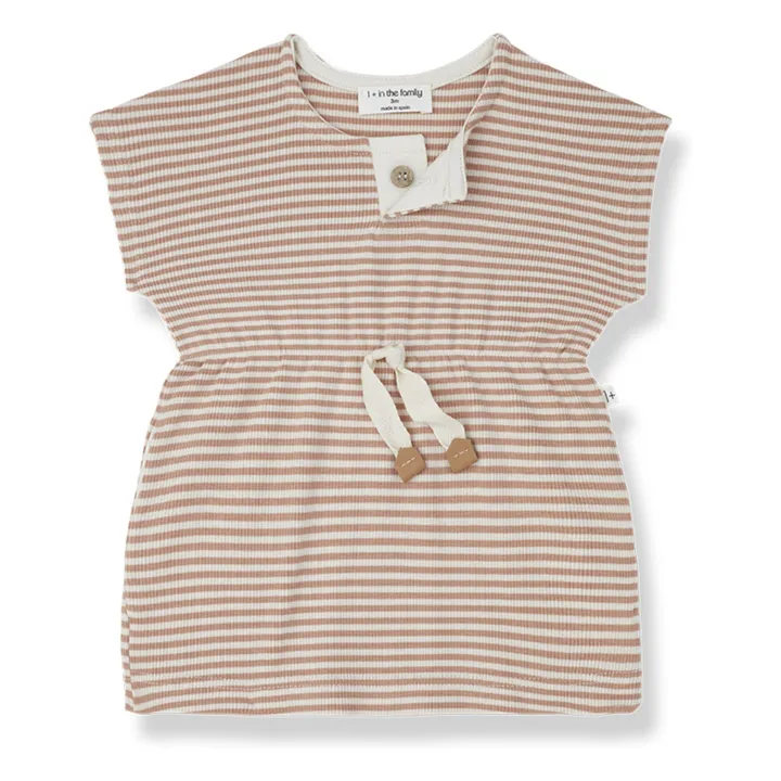 1+ in the family Robe Giulia Jersey Côtelé | Abricot