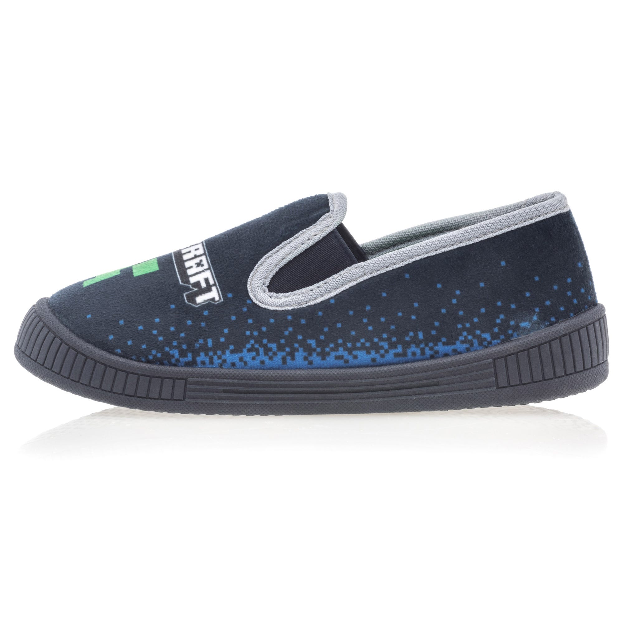 Pantoufles pieds sensibles Garçon bleu marine