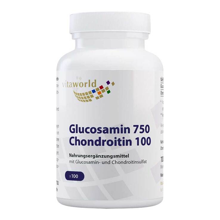 Glucosamin 750 mg + Chondroitin 100 mg Kapseln, 100 St