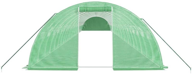 Tuinkas - Ruim - Polyetheen - Staal Frame - UV-bestendig - Weerbestendig