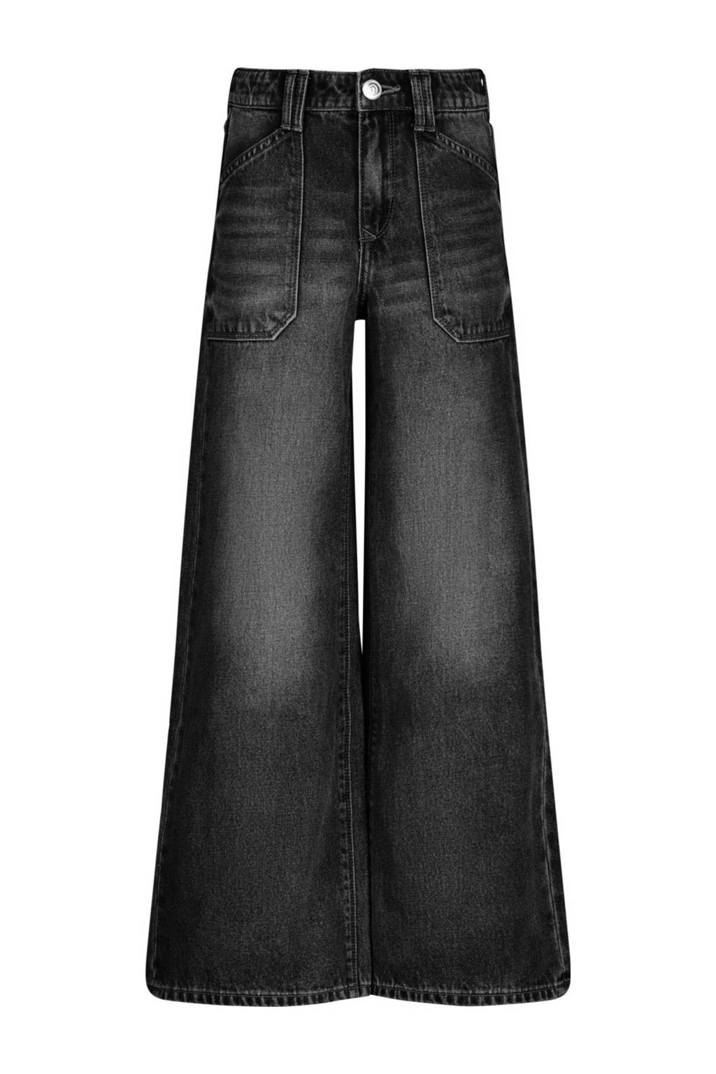 Raizzed wide leg jeans Monaco black stone