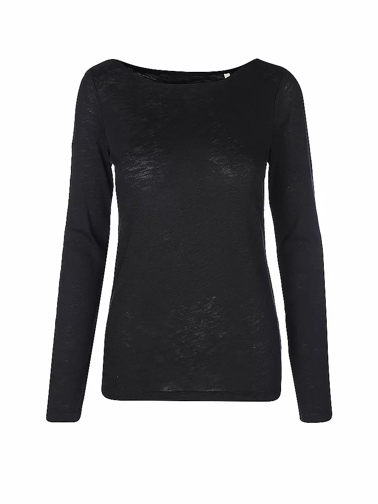 MARC O'POLO Langarmshirt schwarz