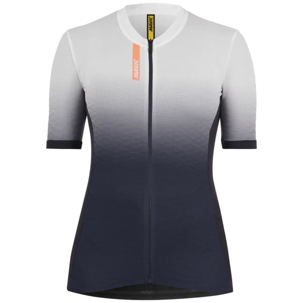 Maillot vélo MAVIC ESSENTIAL GRAPHIC JERSEY W DEEP BLUE WHITE