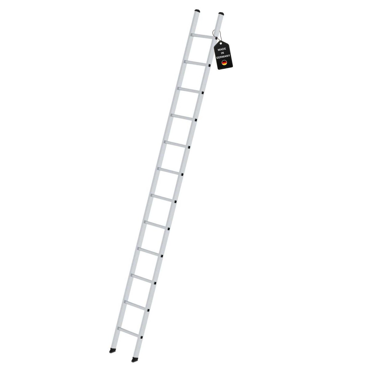 PROREGAL sportschuifladder 350 mm breed zonder dwarsbalk, 12 sporten