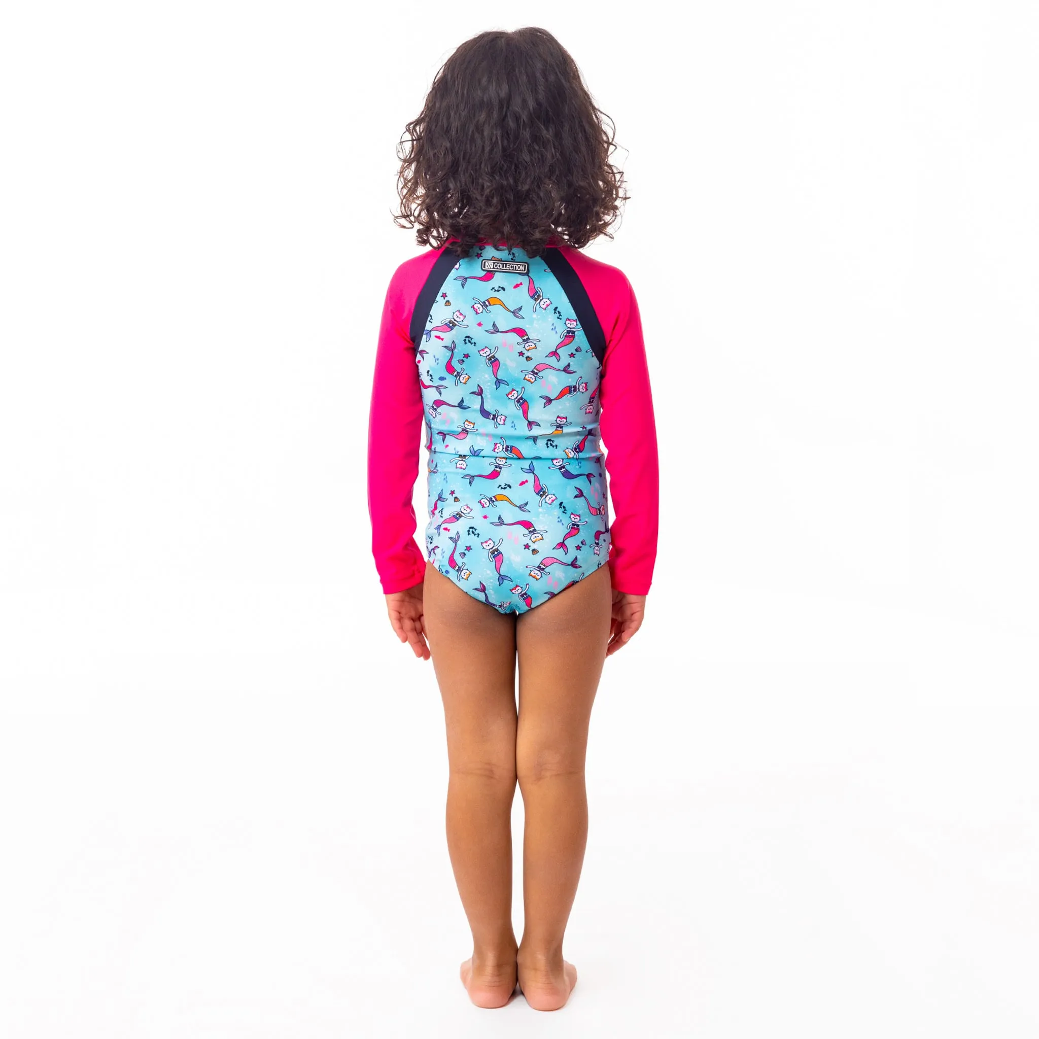 Nanö Maillot UV Manches Longues Chat-Sirène 2-6ans