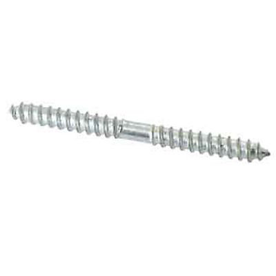 5 vis double filet pour bois acier zingué Diall Ø4 x l.30mm